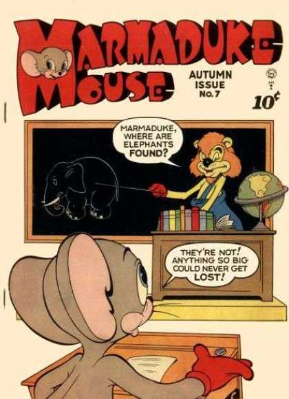 Marmaduke Mouse 7 - Africa - Thailand - Sarcasm - Cicus - Zoo