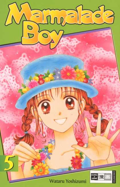 Marmalade Boy 5 - Flowers - Hat - Braids - Pigtails - Redhead