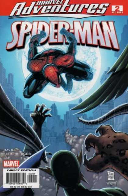 Marvel Adventures Spider-Man 2 - David Scherberger - New York - Green Goblin - Paw - Smoke