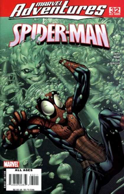Marvel Adventures Spider-Man 32 - Underwater - Drowning - Surprise - Swimming - Evil