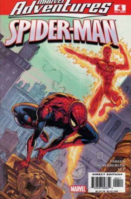 Marvel Adventures Spider-Man 4 - Spiderman And The Fire Man - The Demise Of Spiderman - Who Wins The Battle Lets See - Spiderman Less Powerful - The Natural Element Against Spider