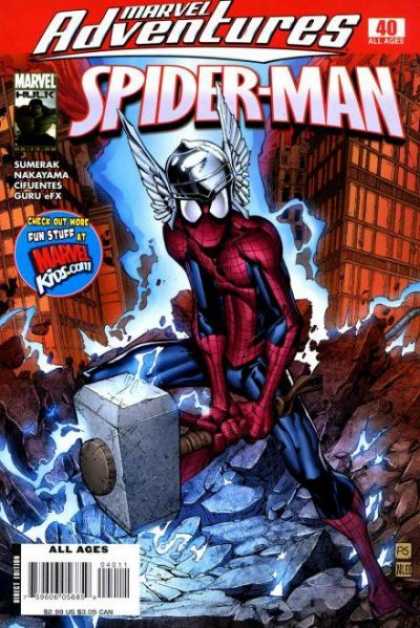 Marvel Adventures Spider-Man 40 - All Ages - Marvel Hulk - Sumerak - Nakayama - Cifuentes