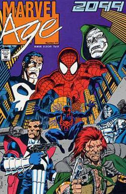 Marvel Age 117 - 2099 - Heroes And Villains - Venom - Evil - Spiderman - Paul Ryan