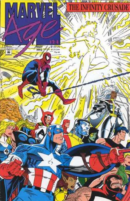 Marvel Age 124 - Ron Lim