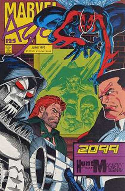 Marvel Age 125 - Doom - Green Glass - Bad Guys - Issue 125 - Flattop