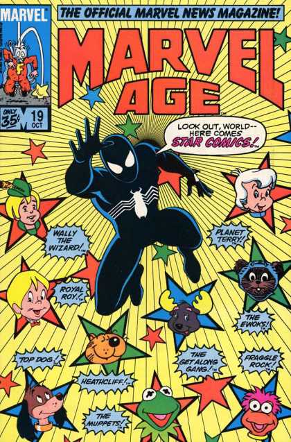 Marvel Age 19 - Top Dog - Wally The Wizard - Planet Terry - The Ewoks - The Muppets