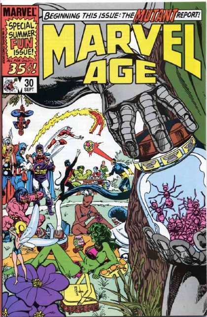 Marvel Age 30 - John Byrne