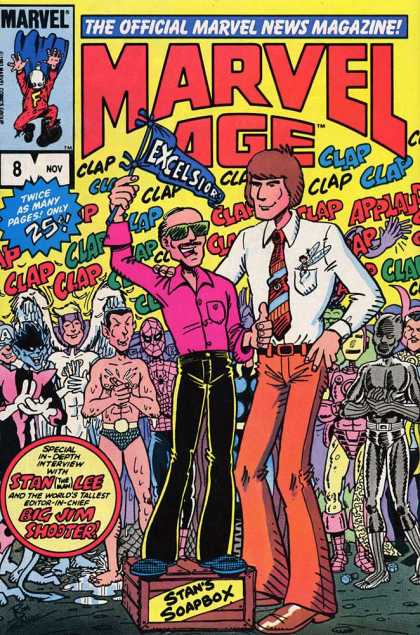 Marvel Age 8 - Official - Clap - Many - Twice - Tie