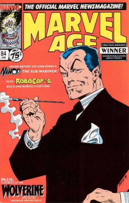 Marvel Age 84 - John Byrne