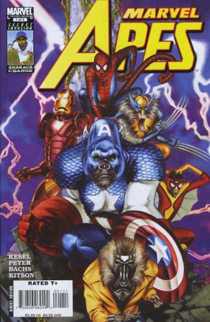 Marvel Apes 1 - Marvel - Kesel - Peyer - Bachs - Kitson