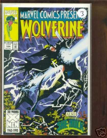 Marvel Comics Presents 124 - Wolverine - She Hulk - Lightning Bolt - Silver Claws - Xmen - James Fry, Jimmy Palmiotti