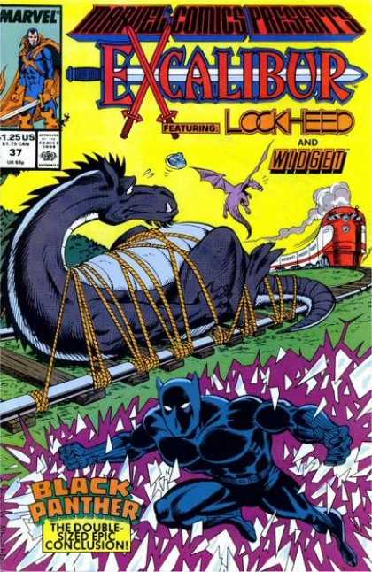 Marvel Comics Presents 37 - Train - Dragon - Lockheed - Widget - Black Panther - Dave Cockrum