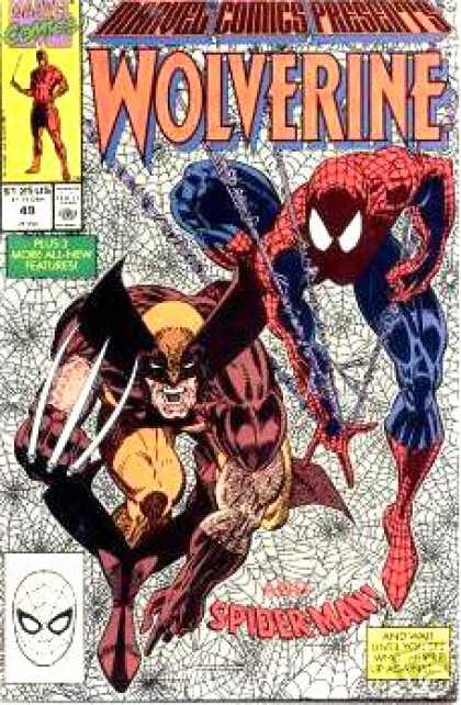 Marvel Comics Presents 49 - Spiderman - Web - Blade - Heroes - Team - Erik Larsen