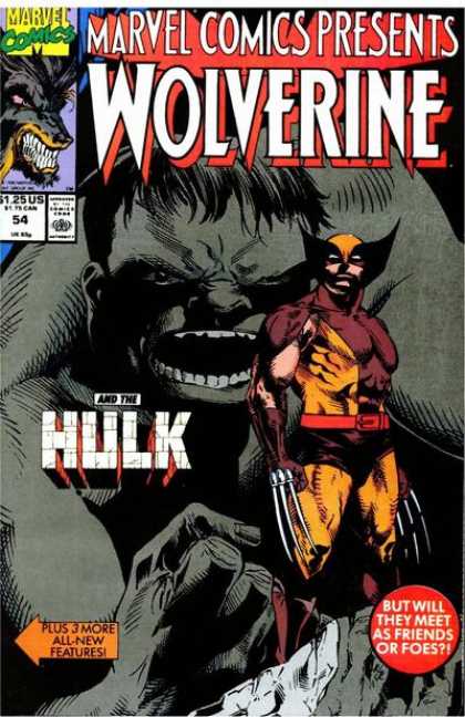 Marvel Comics Presents 54 - Wolverine - Hulk - Metal Claws - Friends - Foes - Dave Ross, Josef Rubinstein