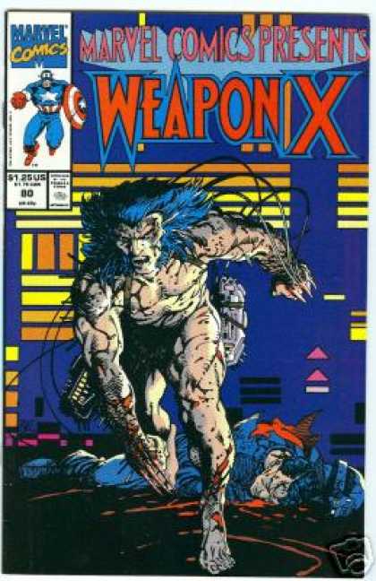 Marvel Comics Presents 80 - Wolverine - Captain America - Mutant - Barry Windsor-Smith
