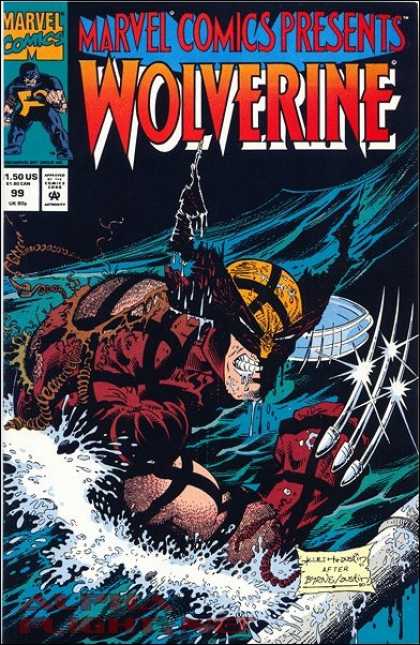 Marvel Comics Presents 99 - Wolverine - Mutant - Superhuman - Comics Code - Sea - Sam Kieth