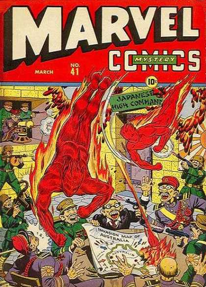 Marvel Comics 41 - Mystery - March - No 41 - Map - Australia