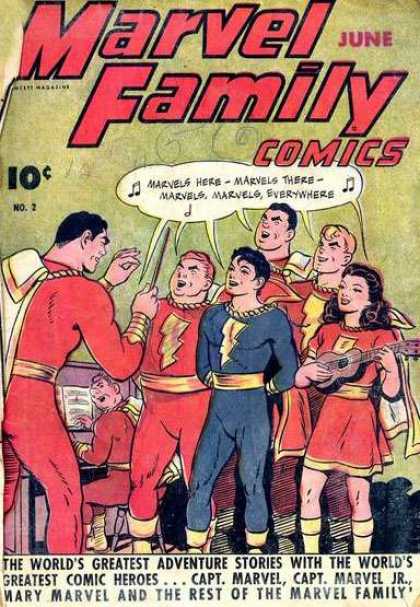 Marvel Family 2 - Conducting - Singing - Choir - Piano - Instruments