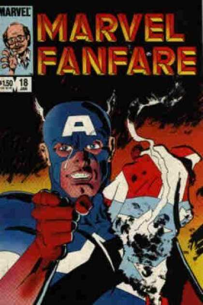 Marvel Fanfare 18 - Captain America - Heroe - Frank Miller
