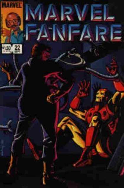 Marvel Fanfare 22 - Marvel Science - Snake - Black Man - Room 22 - Iron Man