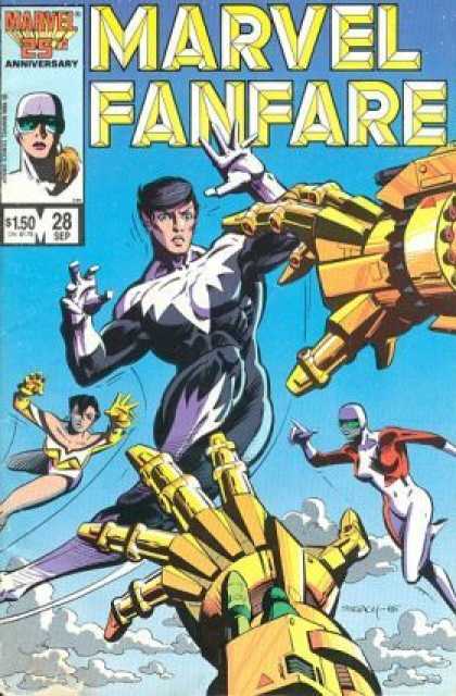 Marvel Fanfare 28 - Marvel - Mechanical - Hands - September 28