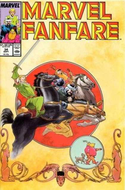 Marvel Fanfare 34 - Charles Vess