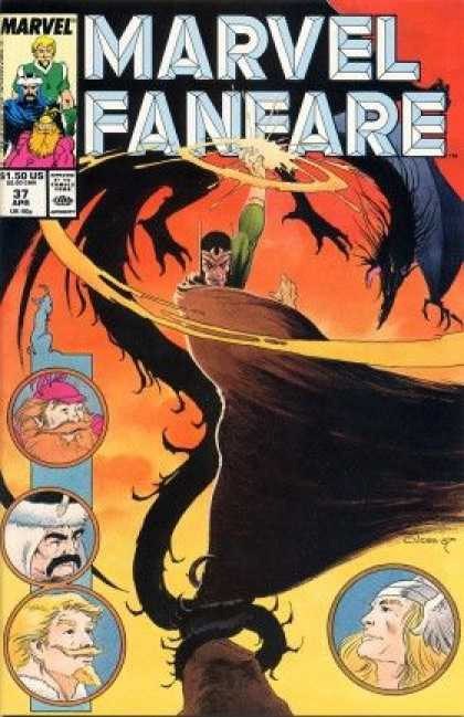 Marvel Fanfare 37 - Marvel - Loki - Thor - Asgard - Gods - Charles Vess, Norm Breyfogle