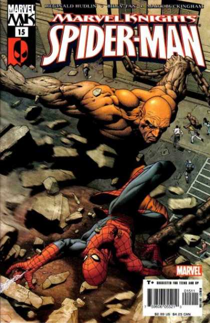 Marvel Knights Spider-Man 15 - Crawly - Monsters - Evil - Hero - Villan - Morry Hollowell, Steve McNiven
