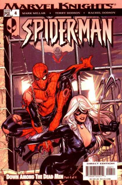 Marvel Knights Spider-Man 4 - Mark Millar - Terry Dodson - Rachel Dodson - Babe - Window - Terry Dodson