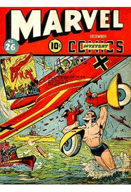 Marvel - Marvel Comics - Sub-mariner - German - War Marvel Mystery Comics 26 - Marvel - Marvel Comics - Sub-mariner - German - War
