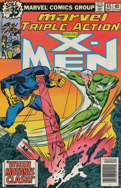 Marvel Triple Action 45 - Marvel - Comics - X-men - Mutants - Triple Action