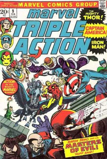 Marvel Triple Action 9