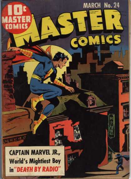 Master Comics 24 - March - No24 - Captain Marvel - Death By Radio - Gun