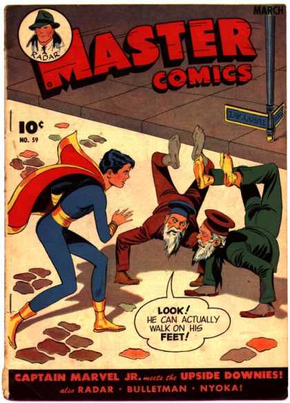 Master Comics 59 - Radar - Superhero - Superman - Beards - Cape