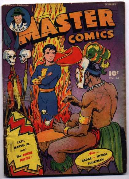 Master Comics 75 - Radar - Captn Marvel Jr - The Zombie Master - Nyoka - Bulletman