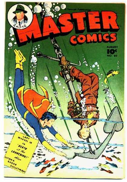 Master Comics 82 - Radar - August - 10 Cents - Sword - Fawcett