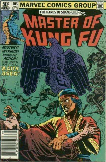 Marvel - A City Asea - The Hands Of Shang-chi - Mystery Intrigue - Action Master of Kung Fu 103 - Marvel - A City Asea - The Hands Of Shang-chi - Mystery Intrigue - Action