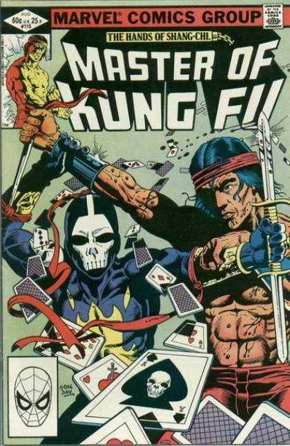 Marvel Comics - The Hands Of Shang-chi - Master Of Kung Fu - Spiderman - Cards Master of Kung Fu 115 - Marvel Comics - The Hands Of Shang-chi - Master Of Kung Fu - Spiderman - Cards