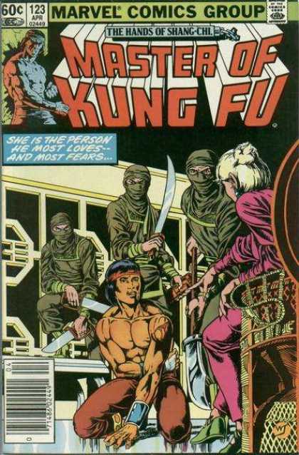 Ninjas - Swords - Lady - Shang Chi - Pink Dress Master of Kung Fu 123 - Ninjas - Swords - Lady - Shang Chi - Pink Dress