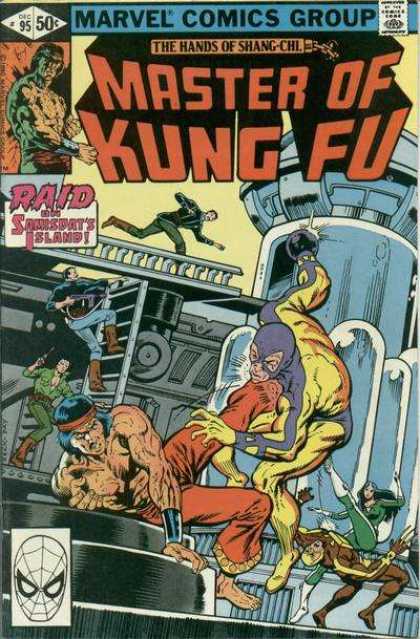 Master of Kung Fu 95 - Marvel - Comics - Shang-chi - Raid - Island