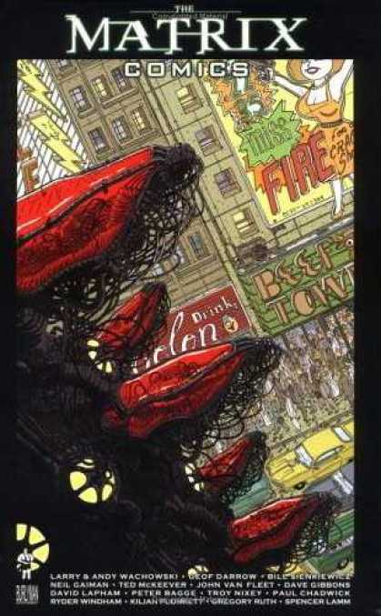 Matrix Comics 1 - Larry Wachowsky - Geof Darrow - Neil Gasman - Fire - Peter Sagge