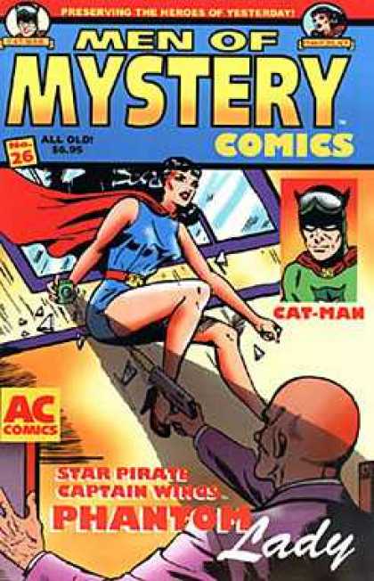 Men of Mystery 26 - Preserving The Heroes Of Yesterday - Cat-man - Star Pirate - Captain Wings - Phantom Lady