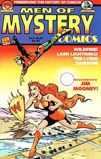 Men of Mystery 29 - Jim Mooney - Wildfire - Lash Lightning - The Lynx - Samson