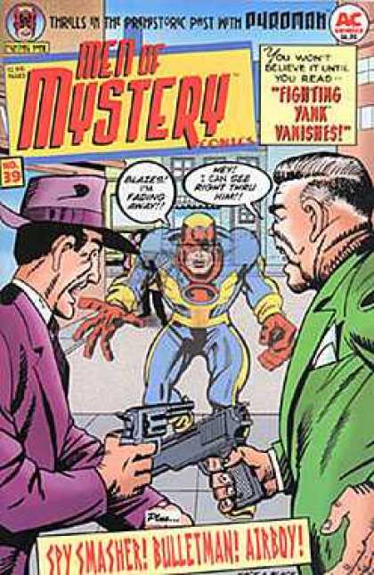 Men of Mystery 39 - Fighting - Yank - Vanishes - Thrills - Prehistoric Past