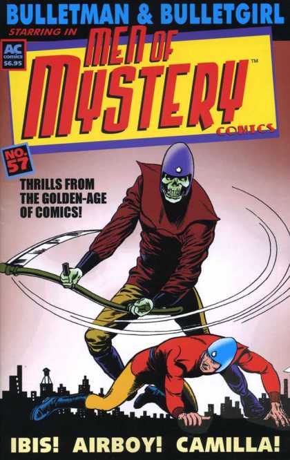 Men of Mystery 57 - Men - Mystery - Bulletman - Bulletgirl - Sythe