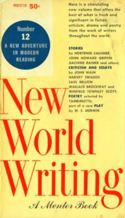 Mentor Books - New World Writin: A Mentor Book