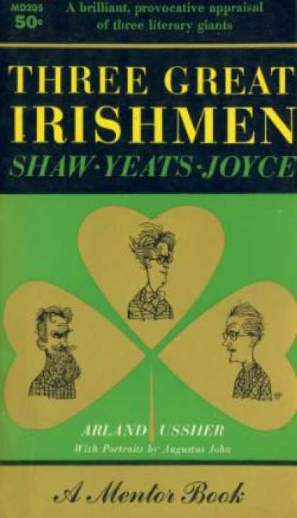 Mentor Books - Three Great Irishmen: Shaw, Yeats, Joyce - Arland Ussher