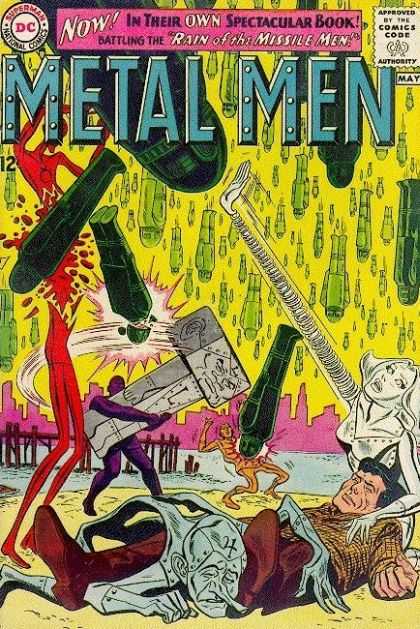 Metal Men 1 - Dc - Dc Comics - Metal - Metal War - Missile Men - Dan Jurgens, Ross Andru