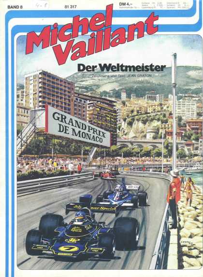 Michel Vaillant 8 - Der Weltmeister - Grand Prix De Monaco - Jean Graton - Stock Cars - River
