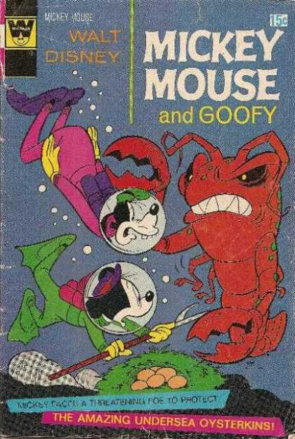 Mickey Mouse 135 - Disney - Goofy - Lobster - Sea - The Amazing Undersea Oysterkins